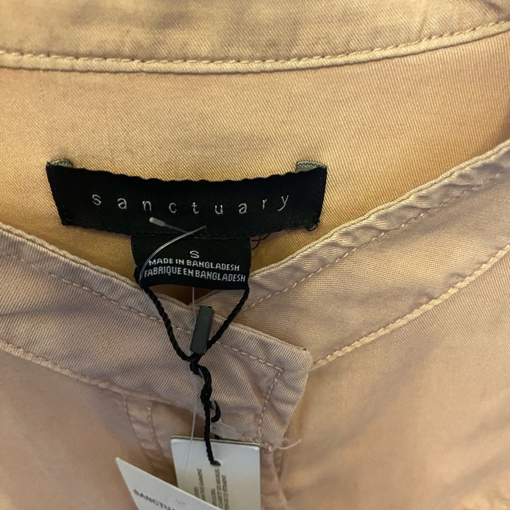SANCTUARY BLUSH PINK JACKET SIZE S - Picture 3 of 13